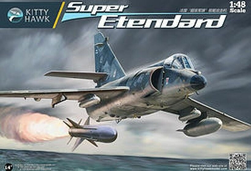 Kitty Hawk 80138 1/48 Super Etendard  Assembly Model Kit