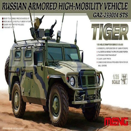 Meng 1/35 Model VS-003 High-Mobility Vehicle GAZ-233014 STS Tiger
