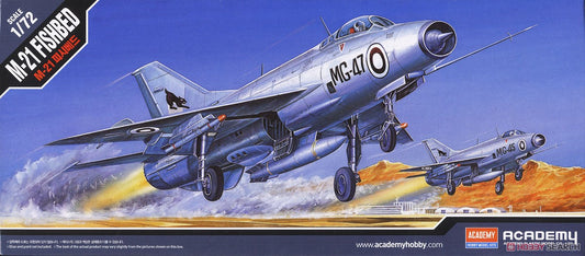 Academy 12442 1/72 MiG-21MF Fishbed  "Plastic model¡±