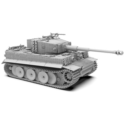 Tiger I Tank Model Kit 1/72- Mid Type -2 Options (217 Carius & Standard) | Refine 2003