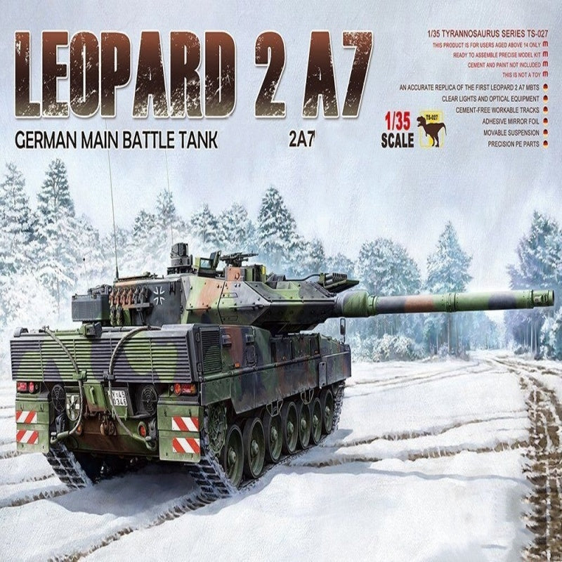 Meng TS-027 Model 1/35 German Main Battle Tank Leopard 2 A7 BRAND NEW