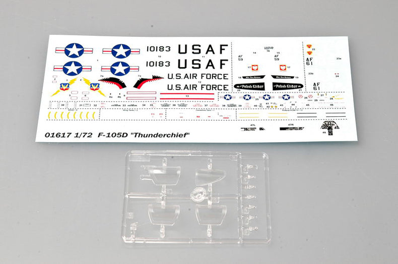 Trumpeter 1/72 01617 F-105D Thunderchief