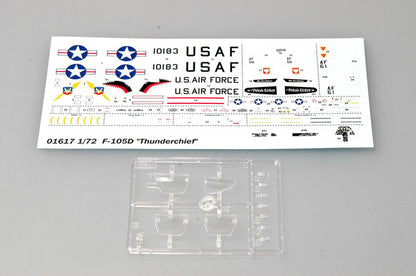 Trumpeter 1/72 01617 F-105D Thunderchief