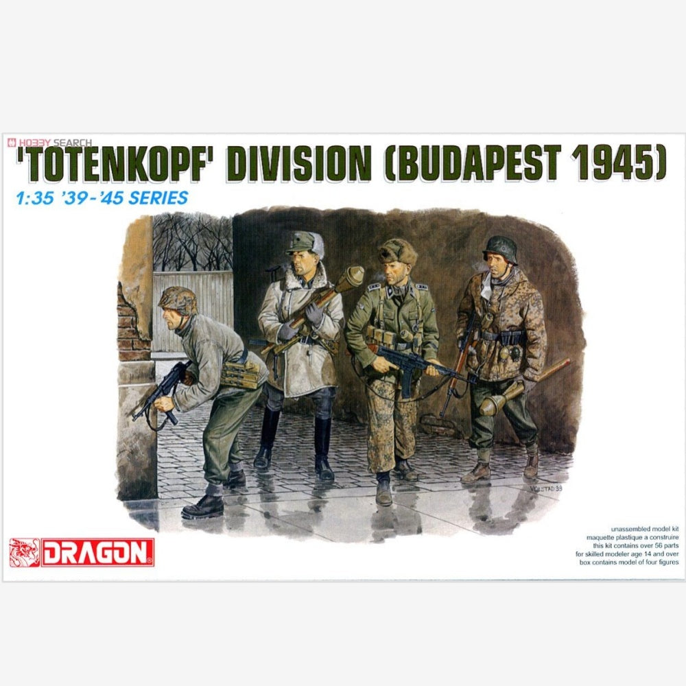 Dragon 6095 1/35 Scale TOTENKOPF' DIVISION (BUDAPEST 1945)