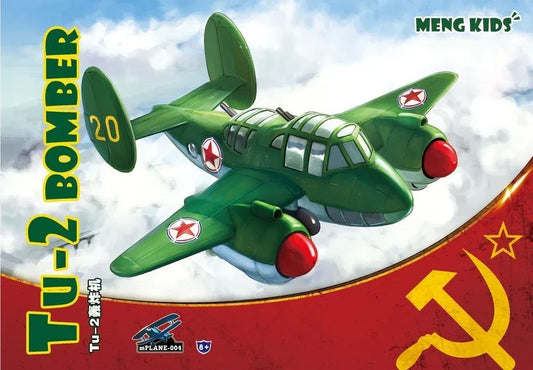 Meng Model Tu-2 mPLANE-004 Bomber (Q Edition) Super War Cute - ModelHives