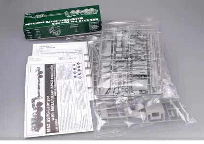 Trumpeter 1/35 00212 MAZ-537G Late with Semi-Trailer