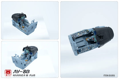 UMa D1001 1/48 US AV-8B Harrier II Plus Aircraft Assemble Plastic Model Kit