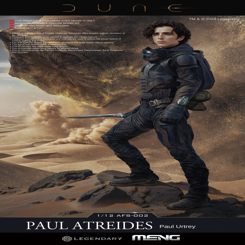MENG AFS-002 1/12 PAUL ATREIDES MODEL KIT
