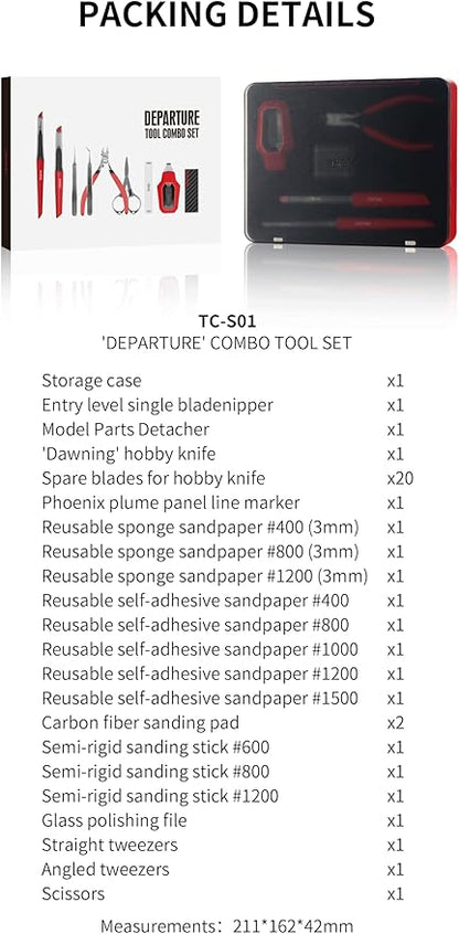 Explore this DSPIAE TC-S01 DEPARTURE TOOL COMBO SET