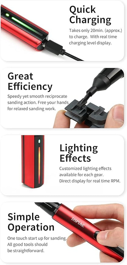 RECIPROCATING SANDER  "ILLUSIVE SHADOWS" | DSPIAE ES-A