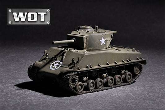 Trumpeter 1/72 07168 US M4A3E8 with 105mm M4 Tank Military Assembly Model Kit