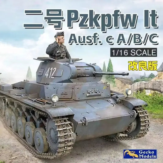 Gecko Models 16GM0007 Pz.kpfw II Sd.Kfz121 Ausf.c A/B/C Modifiel French Campaign ModelHive