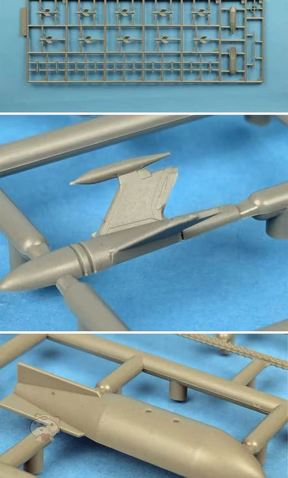 Collect Model UA72216 1/72 Scale German Luftwaffe Weapon Set 1 Plastic model