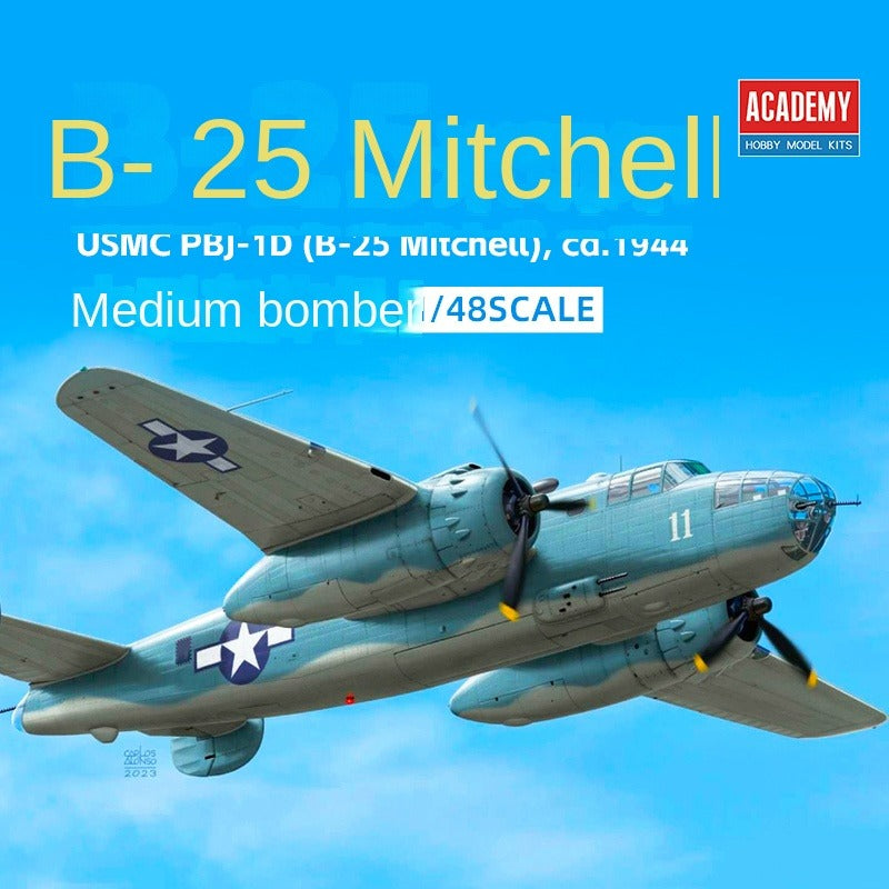 ACADEMY AC12334 1/48 Scale USMC PBJ-1D  "B-25 Mitchell?¡± Model Kit