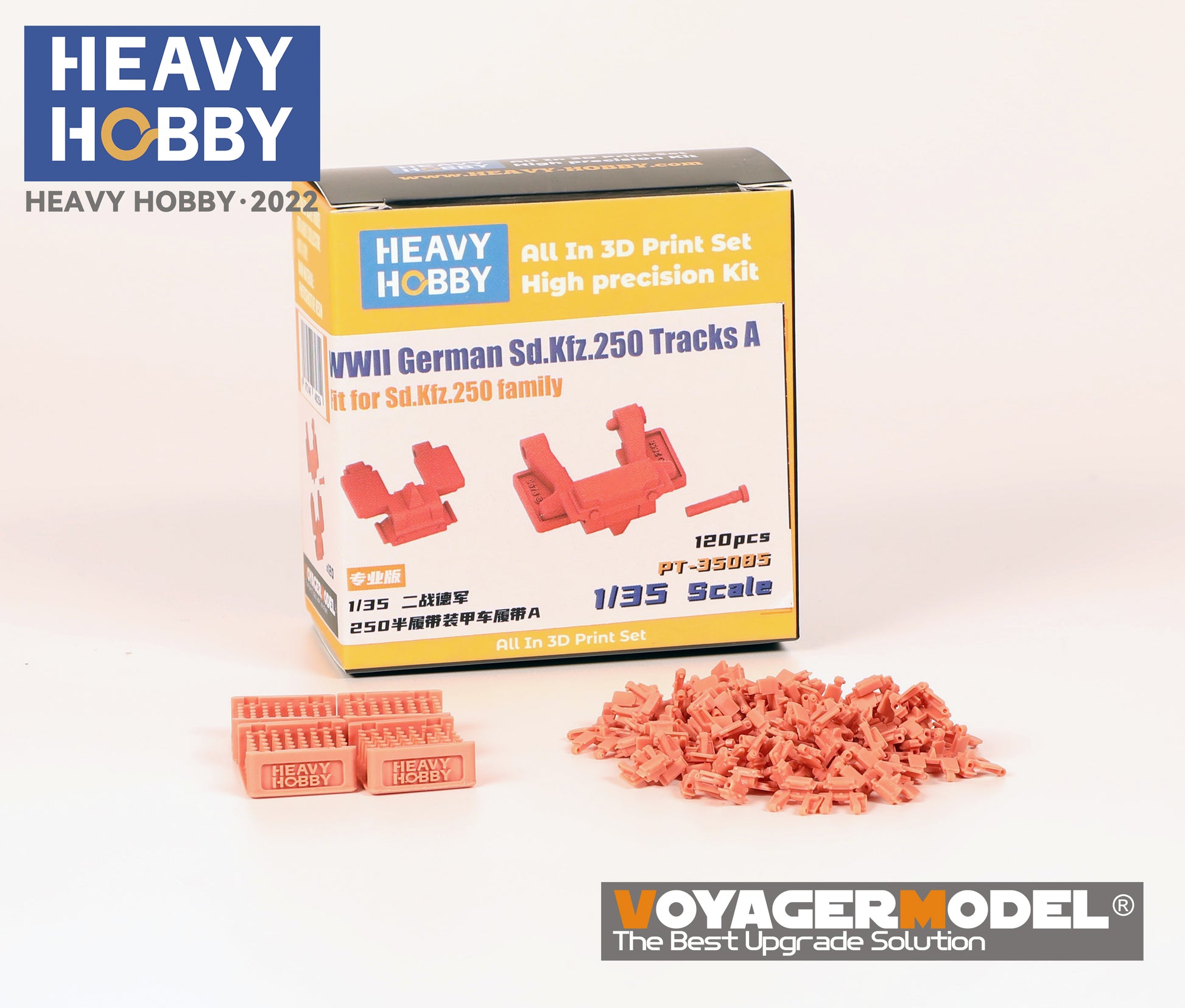 Heavy hobby PT-35085 WWII German Sd.Kfz.250 Tracks A 1:35