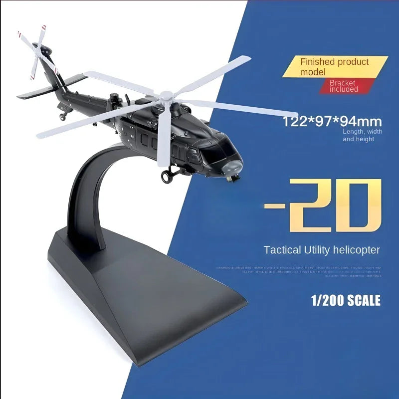 MENG MH-003-2 1/200 ZHI-20 SHENDIAO-20 HELICOPTER BUILT MODEL - ModelHives