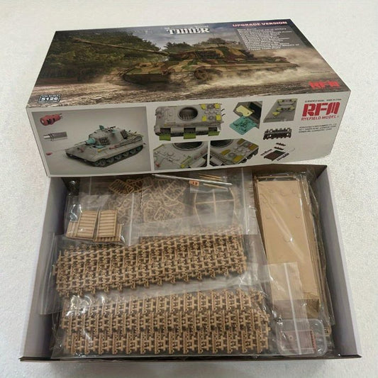 RYEFIELD 5126 1/35 KING TIGER Vl Henschel Turret Tank Model Kit Upgrade