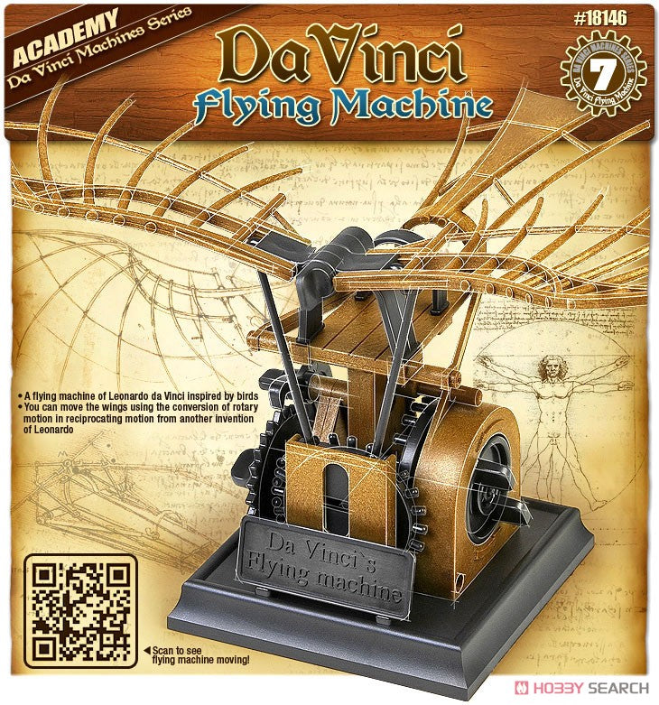 Academy 18146 Da Vinci Flying Machine  "Plastic model¡±