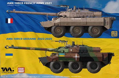 Tiger 4675 1/35 AMX-10RC French Army 2021/Ukraine 2022-23 Tank Model Kit