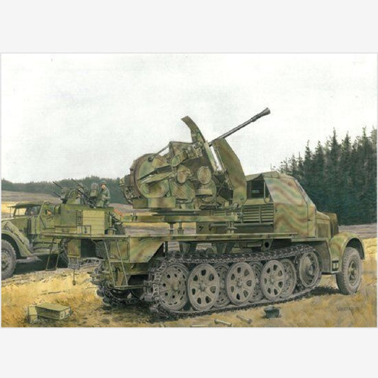 Dragon 6553 1/35 3.7cm Flak 43 auf Sd.Kfz.7/2