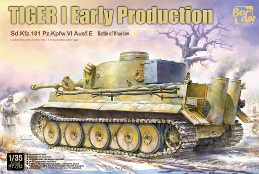 Border BT-034 1/35 SD.KFZ.181 PZ.KPFW VI AUSF.E TIGER I EARLY PRODUCTION