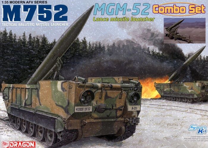 Explore the 1/35 M752 Tactical Ballistic Missile Launcher & MGM-52 Lance Missile | DRAGON 3592