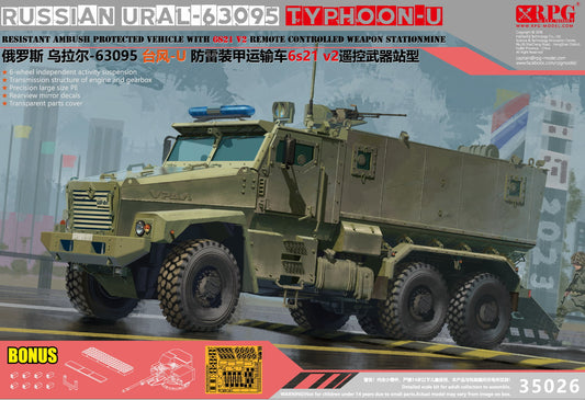RPG 35026 1/35 URAL-63095 TYPHOON-U  RESISTAN  Lightning Protection Vehicle 6S21