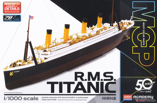 Academy 14217 1/1000 RMS Titanic  "Plastic model¡±