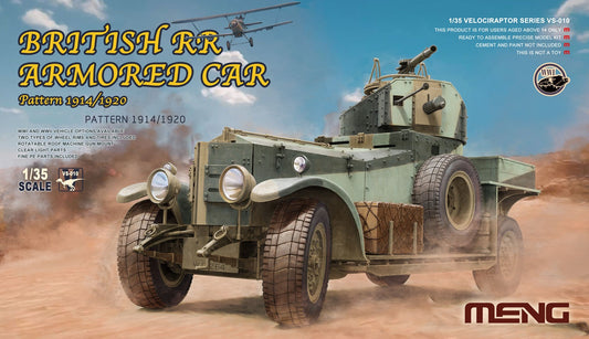 Meng Model VS-010 1/35 British R-R Armored Car Pattern 1914/1920 Pattern Super