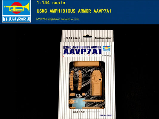 Trumpeter 00103 1/144 USMC AMPHIBIOUS ARMOR AAVP7A1