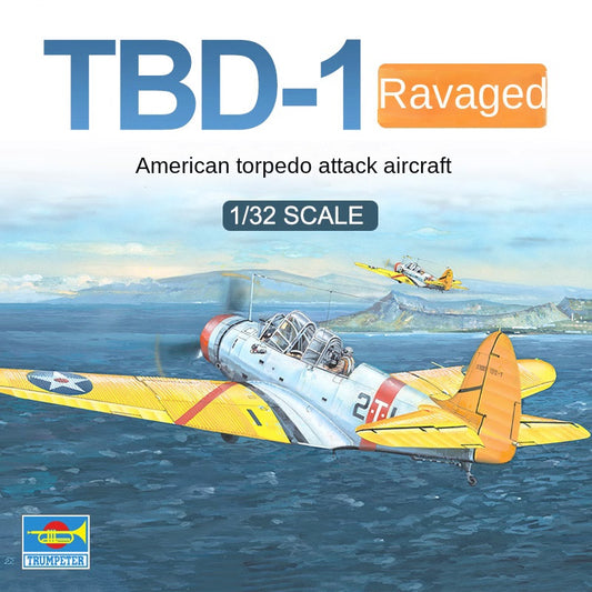 Trumpeter 02226 1/32 TBD-1 DEVASTATOR MODEL KIT