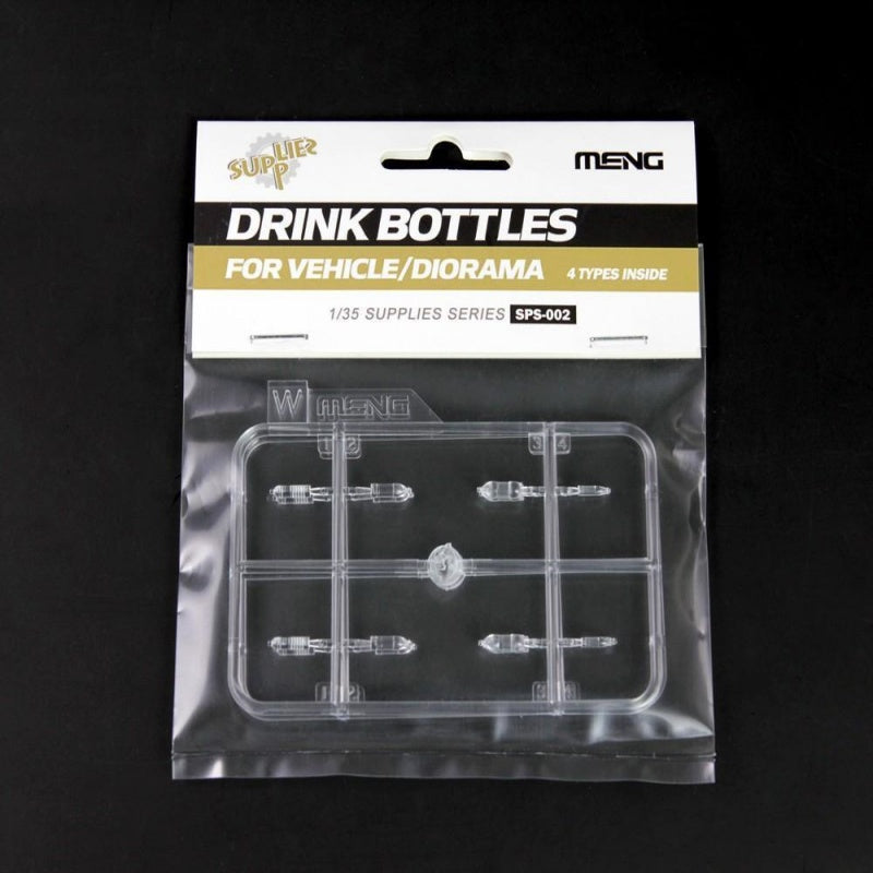Meng Model 1/35 SPS-002 DRINK BOTTLES FOR VEHICLE/DIORAMA