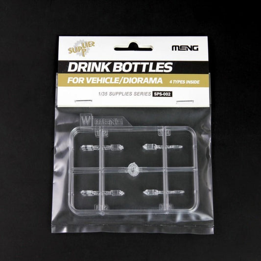 Meng Model 1/35 SPS-002 DRINK BOTTLES FOR VEHICLE/DIORAMA