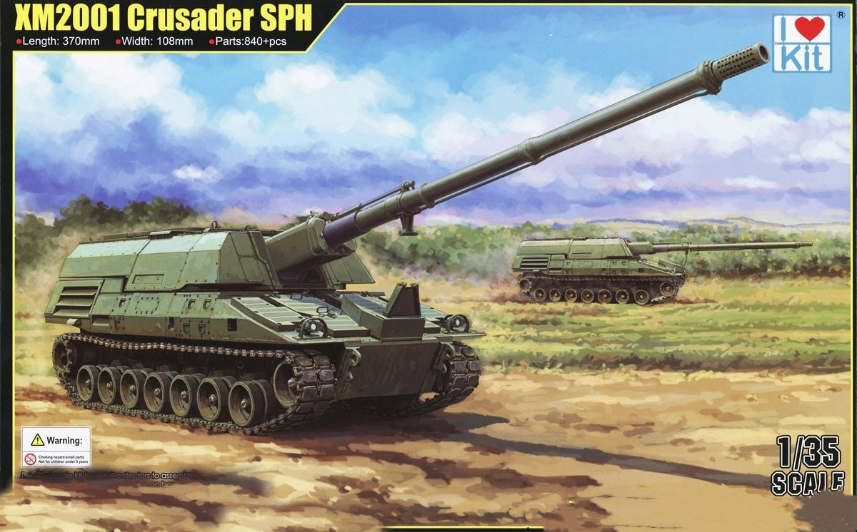 I Love Kit Trumpeter 63546 1/35 XM2001 Crusader Self-Propelled Howitzer Tank