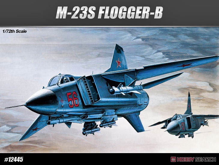 Academy 12445 1/72 MiG-23S Flogger-B  "Plastic model"