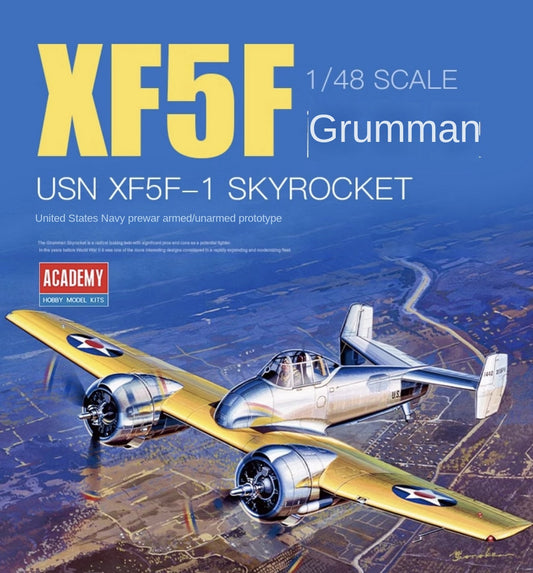Academy AC12363 1/48  USN XF5F-1 Skyrocket Model Kit