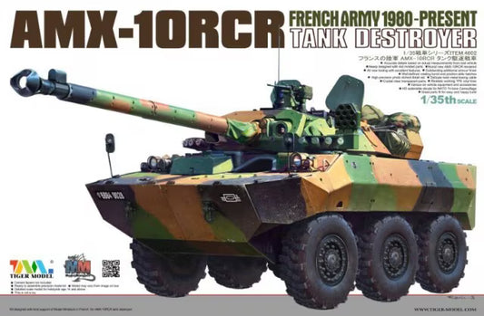 Tiger 4602 1/35 French AMX-10RCR Tank Destroyer Model Kit