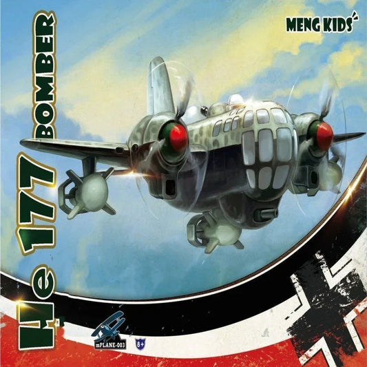 Meng mPLANE-003 Model He-177 Bomber (Q Edition) Assembly Model Kit - ModelHives
