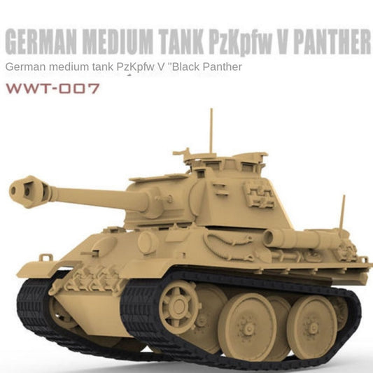 Meng Model WWT007 German Medium Tank Pz.Kpfw V Panther (Q Edition) WWT-007 Cute
