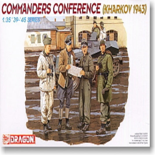 DRAGON 6144 1/35 scale  Commanders Conference£¨Kharkov 1943£©