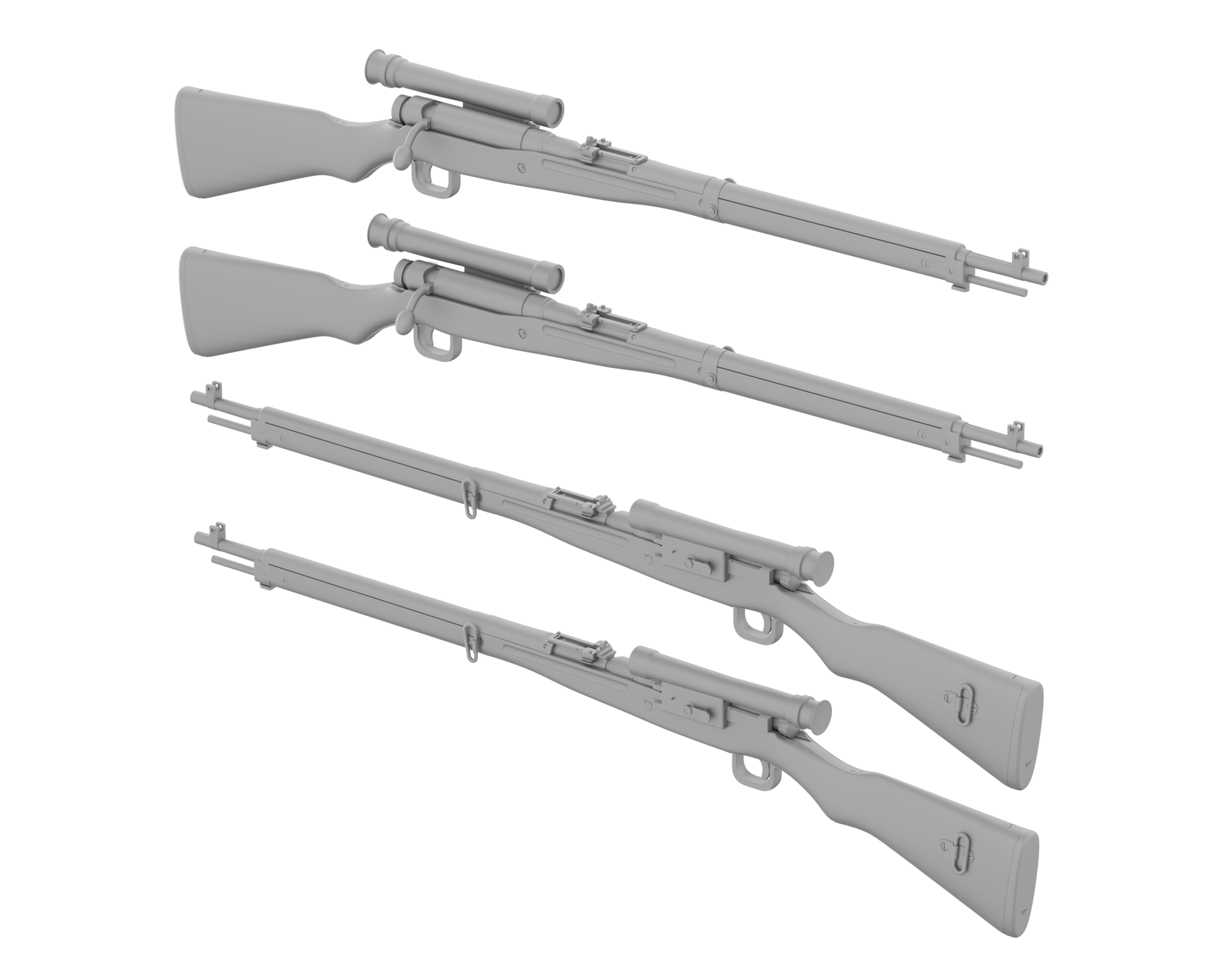 Rheinmetall 35076 1/35 Type 99 Sniper Variant (4 with PE straps)