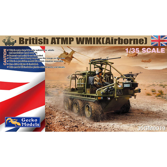 Gecko Models 35GM0019 1/35 British ATMP WMIK Airborne Model Kit ModelHive