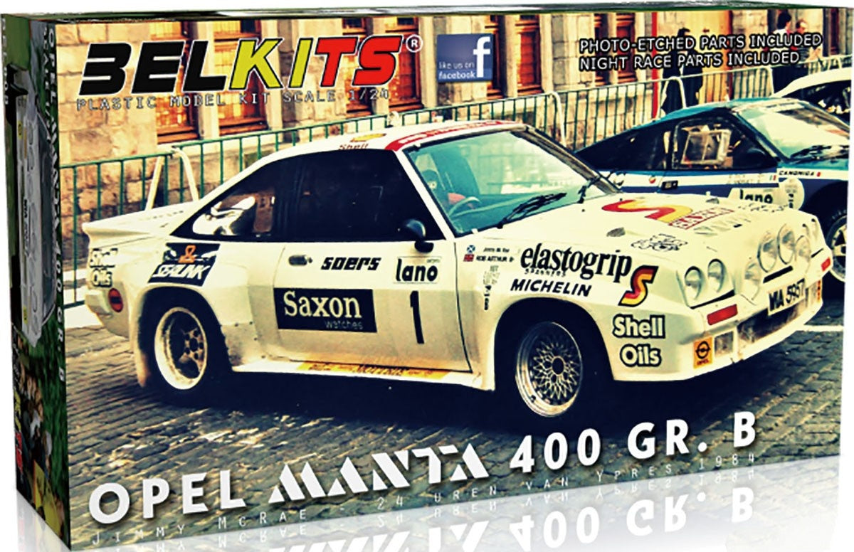 BELKITS BEL009 1/24 Manta 400 Gr.B 1984 Ypres Rally 24h (Model Car)