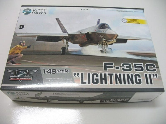Kitty Hawk 80132 1/48 F-35C "Lightning II"  Assembly model New