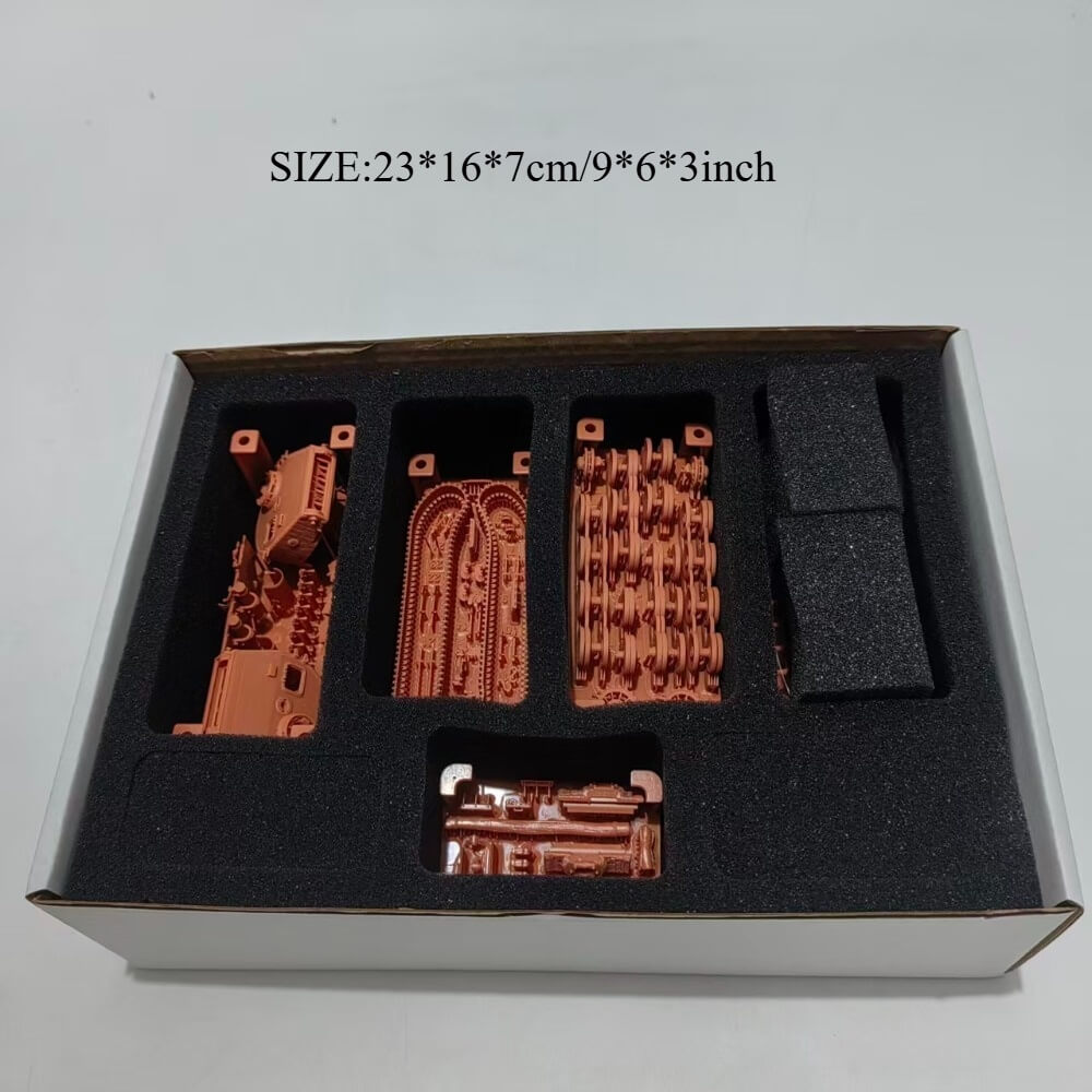 Tiger I Tank Model Kit 1/72- Mid Type -2 Options (217 Carius & Standard) | Refine 2003