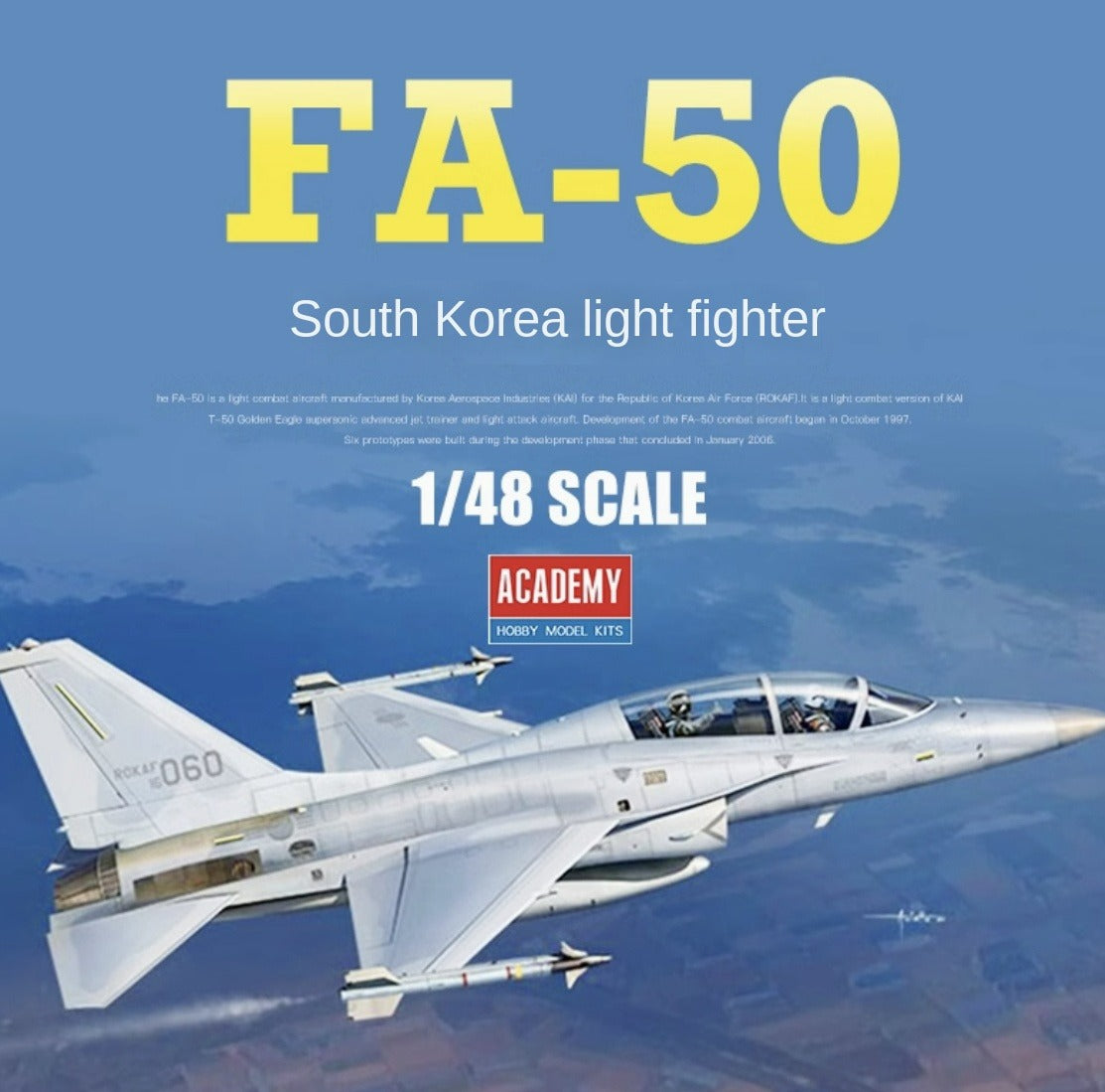 Academy AC12366 1/48 ROKAF FA-50 Fighting Eagle Model Kit
