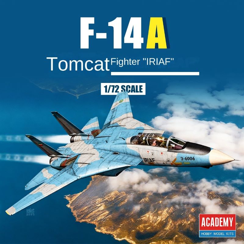 Academy AC12594 1/72 F-14A Tomcat `Islamic republic of iran Air Force (IRIAF)Kit
