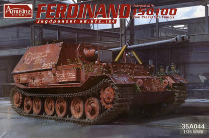 Amusing 35A044 1/35 FERDINAND 150100 Final Pro Vehicel Jagdpanzer SD.KFZ.184Model