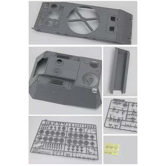 Amusing Hobby 1/35 35A016 8.8cm Flakpanzer E-100 Tank, Reissue w/ New Track