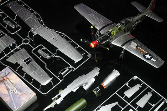 Border BF-015 P-51D Mustang Full Interior 1/35 Fighter Model Kit